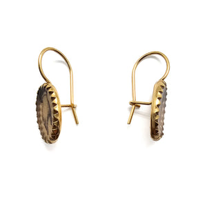 Reaching Hand Earrings-Earrings-Anna Bankuti-Pistachios