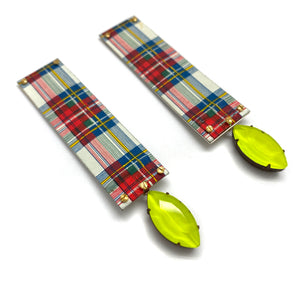 Real Catholic School Girl Earrings-Earrings-Carin Jones-Pistachios