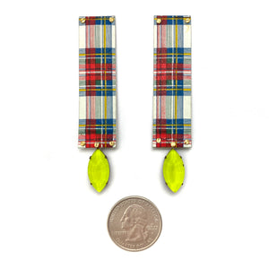 Real Catholic School Girl Earrings-Earrings-Carin Jones-Pistachios