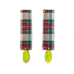 Real Catholic School Girl Earrings-Earrings-Carin Jones-Pistachios
