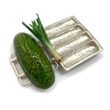 Rebecca Ilett - Cornichon Brooch