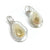 Rebecca Tanda - Pupa (Champaign) Earrings-Earrings-Precious Collective-Pistachios