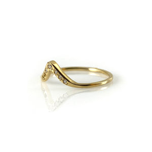Reclaimed Diamond Ring-Rings-Luana Coonen-Pistachios