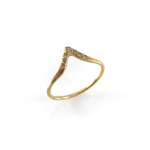 Reclaimed Diamond Ring-Rings-Luana Coonen-Pistachios