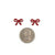 Red Bow Studs-Earrings-Ashley Buchanan-Pistachios