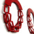 Red Chain Earrings-Earrings-Ashley Buchanan-Pistachios