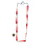 Red Gradient Rectangle Link Necklace-Necklaces-Naoko Yoshizawa-Pistachios