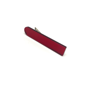 Red Mirror Hairclip