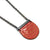 Red-Orange Enamel Necklace-Necklaces-Jenne Rayburn-Pistachios