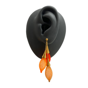 Red Orange Ombre Bundle Earrings-Earrings-Dorine Decayeux-Pistachios