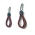 Red Rubber Drop Earrings-Earrings-Sandra Salaices-Pistachios