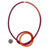 Red and Orange Knot Necklace-Necklaces-Gilly Langton-Pistachios