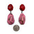 Red and Pink Earrings-Earrings-Cristina Zani-Pistachios