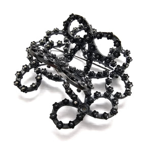 Refracted Bow Brooch-Pins-Liz Clark-Pistachios