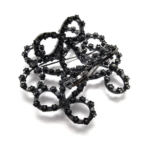 Refracted Bow Brooch-Pins-Liz Clark-Pistachios