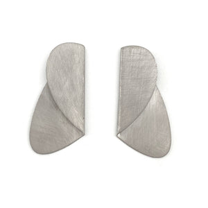 'Returning to the Fold' - Silver-Earrings-Katerina Pimenidu-Pistachios