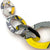 Reversible Pop Art Graduated Oval Chain-Necklaces-Jennifer Merchant-Pistachios