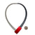 Reversible Red & Black Multi-Layer V Necklace-Necklaces-Ursula Muller-Pistachios