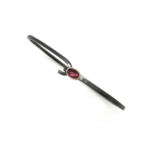Rhodolite Hook Bracelet-Bracelets-Karin Jacobson-Pistachios