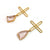 Rose Quartz Plus Earrings-Earrings-Emily Rogstad-Pistachios