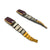 Ruby Mixed Metal Earrings-Earrings-Austin Titus-Pistachios