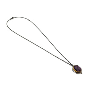 Ruby and 24k Gold Necklace-Necklaces-Austin Titus-Pistachios