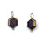 Ruby and Diamond Earrings-Earrings-Austin Titus-Pistachios