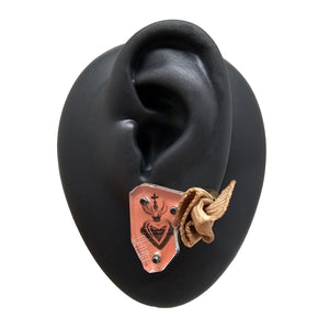 Sacred Heart Earrings-Earrings-Mélanie Denis-Pistachios