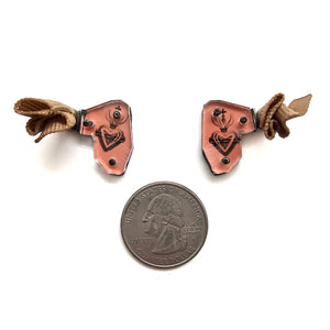 Sacred Heart Earrings-Earrings-Mélanie Denis-Pistachios