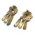 Sapphire Clip-On Cocktail Earrings-Earrings-Nikki Couppee-Pistachios