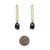 Sapphire Exclamation Earrings-Earrings-Emily Rogstad-Pistachios