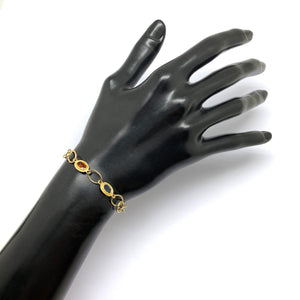 Sapphire and Gold Bracelet-Bracelets-Petra Class-Pistachios