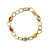 Sapphire and Gold Bracelet-Bracelets-Petra Class-Pistachios