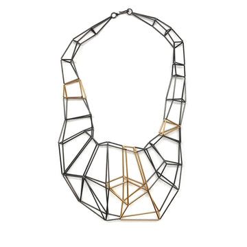 Sculptural Geometric Necklace