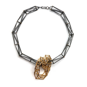 Sculptural Pendant Necklace-Necklaces-Emilie Pritchard-Pistachios