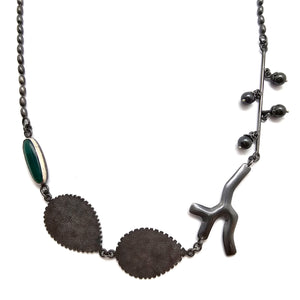 Sea Sprig Necklace-Necklaces-Liz Clark-Pistachios