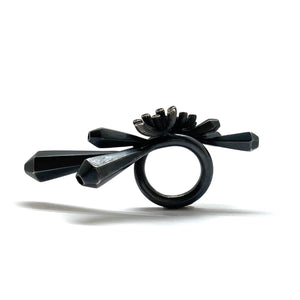 Sequence VX Ring-Earrings-Nicole Schuster-Pistachios