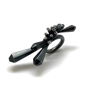 Sequence VX Ring-Earrings-Nicole Schuster-Pistachios