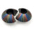 Sharon Massey - "Rainbow Chunky Hoops"-Earrings-Earrings Galore-Pistachios