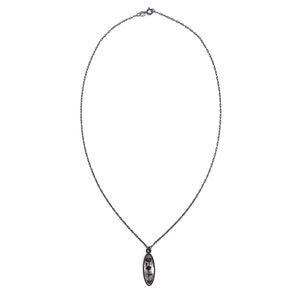 Shiny Mother of Pearl Necklace-Necklaces-Kelly Jean Conroy-Pistachios