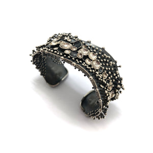 Silver Bubble Cuff-Bracelets-So Young Park-Pistachios
