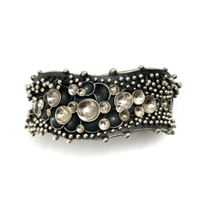Silver Bubble Cuff-Bracelets-So Young Park-Pistachios