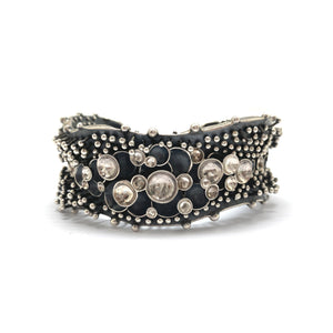 Silver Bubble Cuff-Bracelets-So Young Park-Pistachios