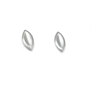 Silver Cat-Eye Studs-Earrings-Bernd Wolf-Pistachios