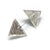 Silver Double Triangle Brooch-Pins-Jennifer Merchant-Pistachios