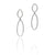 Silver Droplet Links-Earrings-Joid Art-Pistachios