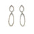 Silver Droplet Links-Earrings-Joid Art-Pistachios