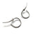 Silver Flip Earrings-Earrings-Theodora Daraklitsa-Pistachios