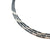 Silver Hematite Collar Necklace-Necklaces-Bernd Wolf-Pistachios