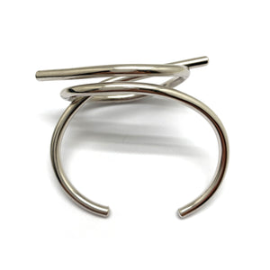 Silver Knot Cuff
